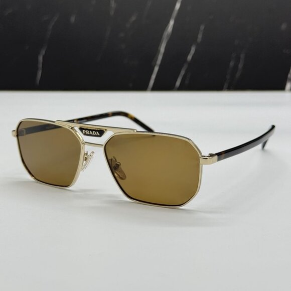 NEW PRADA PR58YS POLARIZED ZVN5Y1 MEN SUNGLASSES PRS 58Y ZVN5Y1 PR 58YS ZVN5Y1 - Picture 4 of 11